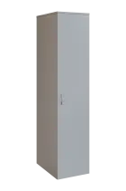 ST 5 - 42 šatní skříň, 1-dveřová, šatní tyč, 1800x400x600, pravá, šedá